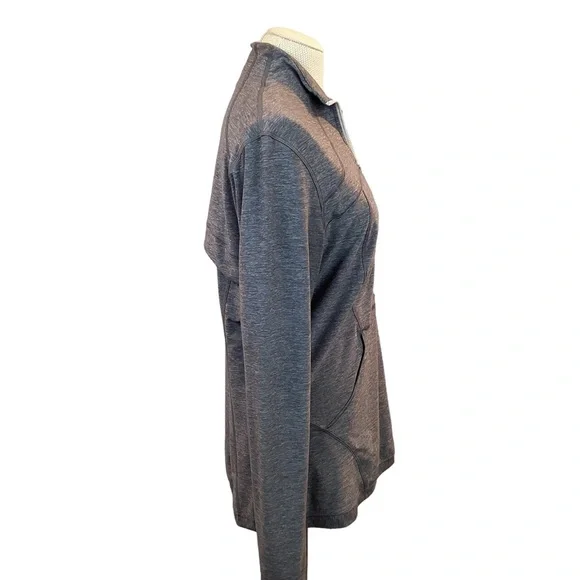 Lululemon Define 1/2 Zip Jacket Gray